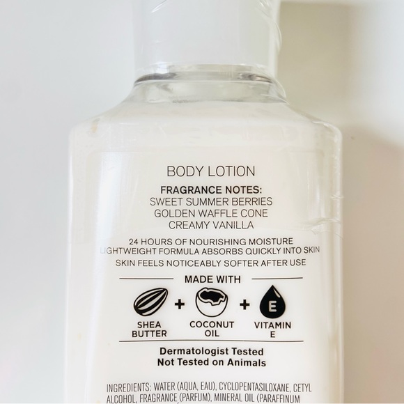 Bath & Body Works Berry Waffle Cone Shower Gel and Lotion - Picture 5 of 5